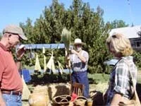 Broom Maker at Otow Orchard